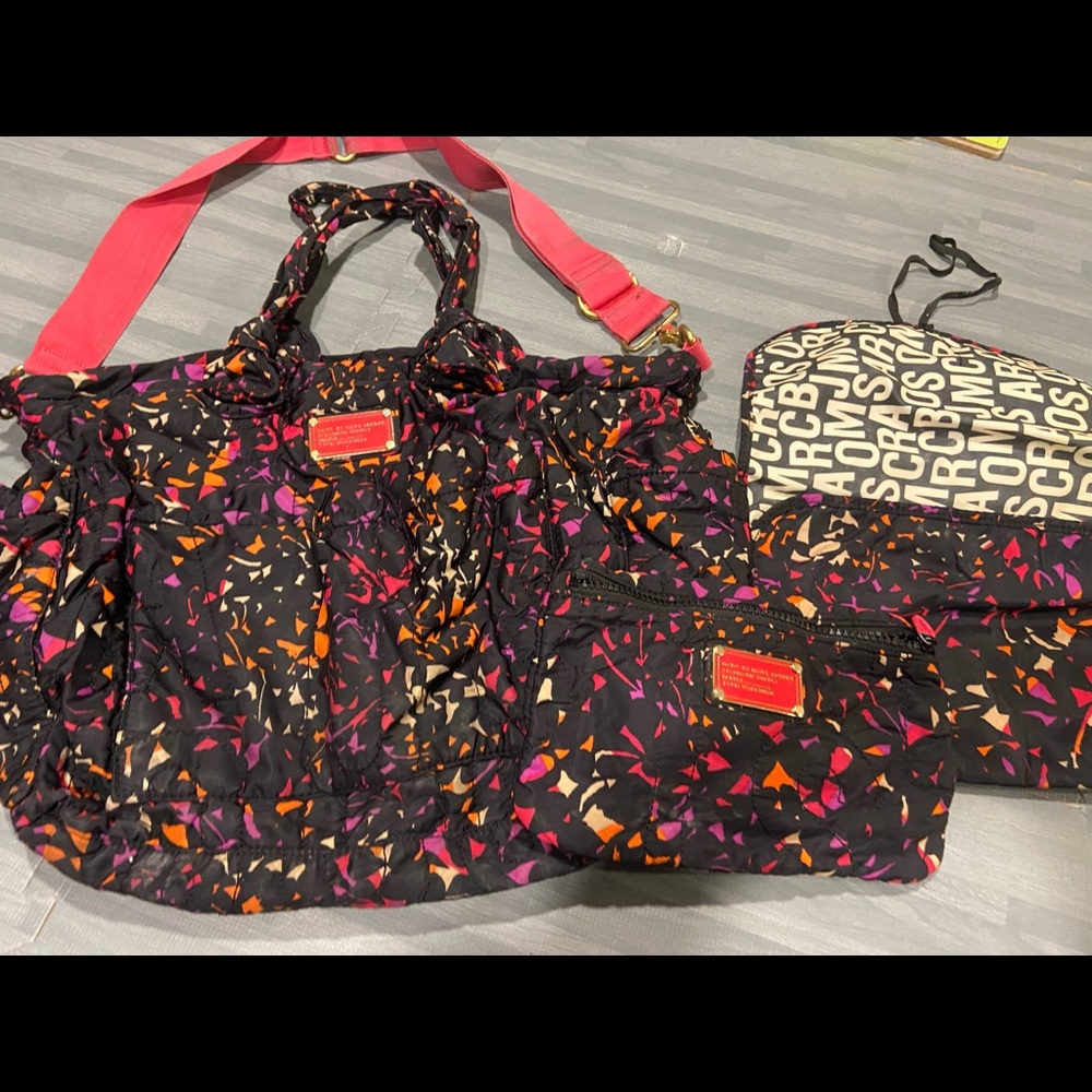 Marc by Marc Jacobs Diaper Bag (with changing pad and extra bag to go inside)